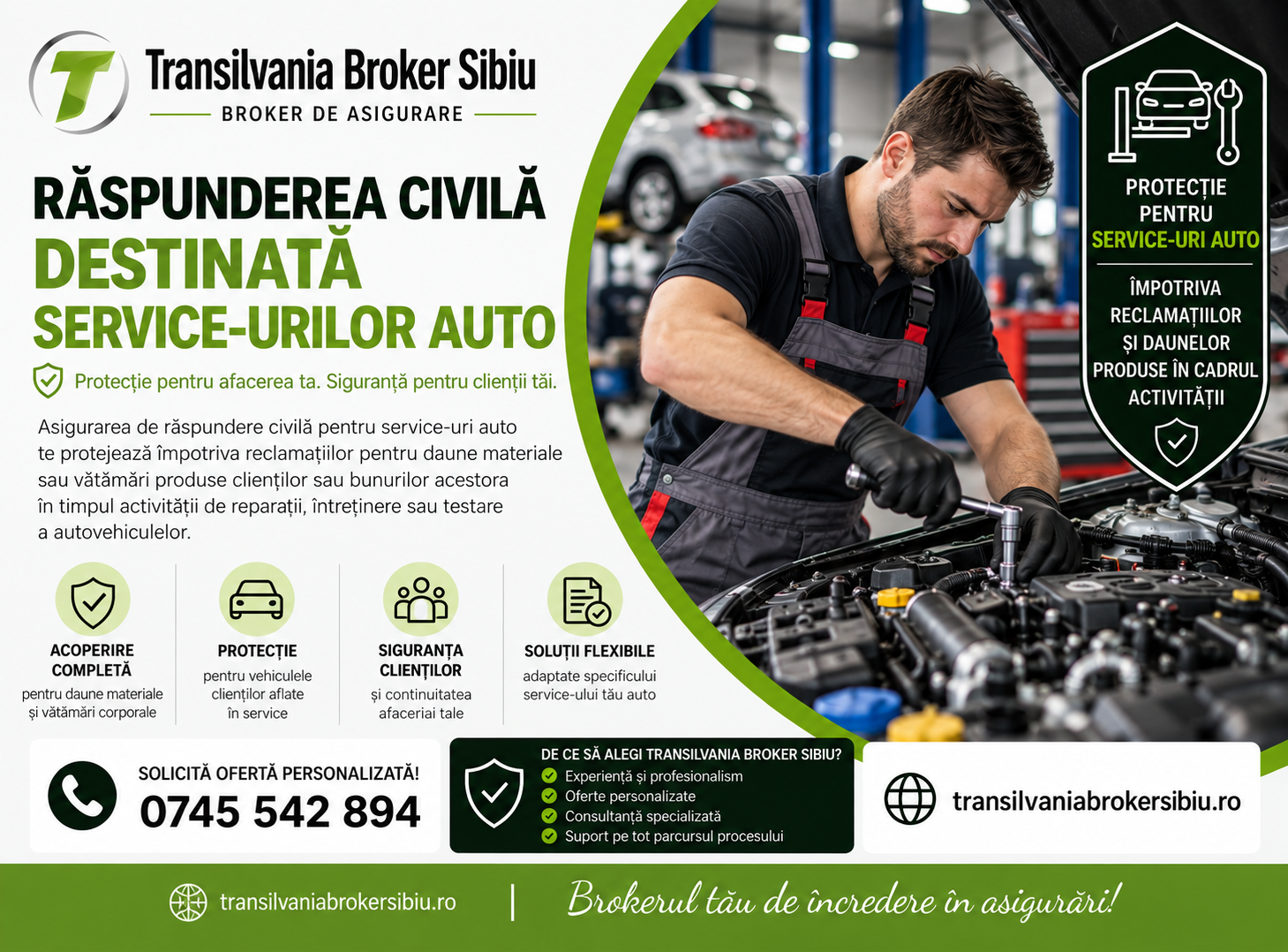 Asigurari Transilvania Broker Sibiu - Raspunderea Civila destinata service-urilor auto 1 Răspunderea civilă destinată service-urilor auto
