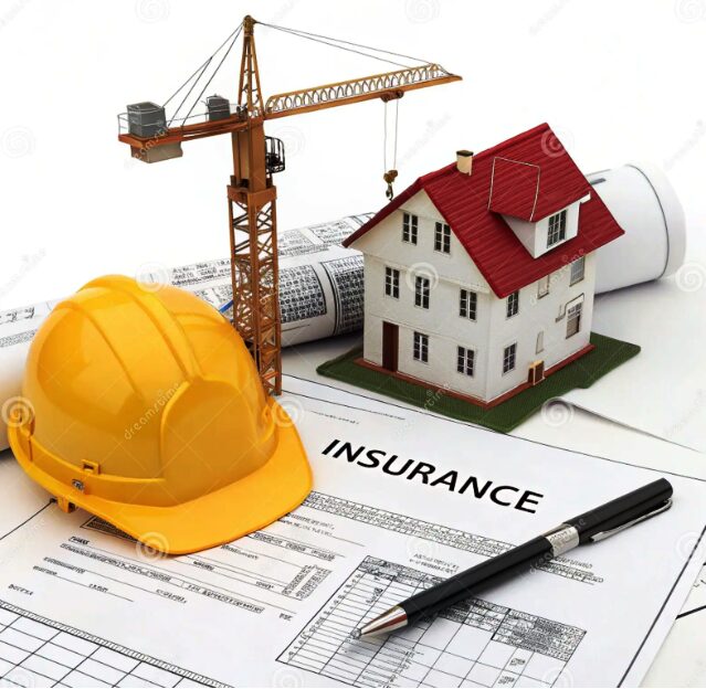 În orice proiect de construcție, siguranța și protecția sunt esențiale. Imaginea ilustrează elementele cheie ale unui șantier: planurile detaliate, casca de protecție, macheta casei și echipamentul necesar, toate subliniind importanța asigurării adecvate. Asigurarea pentru construcții oferă liniștea necesară atât constructorilor, cât și beneficiarilor, protejând împotriva riscurilor neprevăzute care pot apărea pe durata lucrărilor. Cu o asigurare corectă, investiția ta este în siguranță, iar proiectul tău poate avansa fără griji. Investește în siguranță, asigură-ți viitorul casei tale!