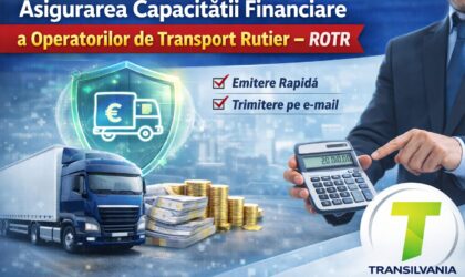 Asigurarea Capacității Financiare a Operatorilor de Transport Rutier (ROTR) Asigurare rotr pentru capacitatea financiară a operatorilor de transport rutier.