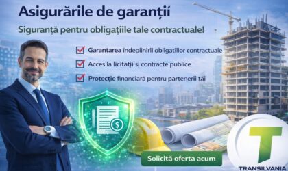 Asigurări de garanții pentru participare, bună execuție, mentenanta și avans Solicită o ofertă personalizată pentru asigurări de garanții