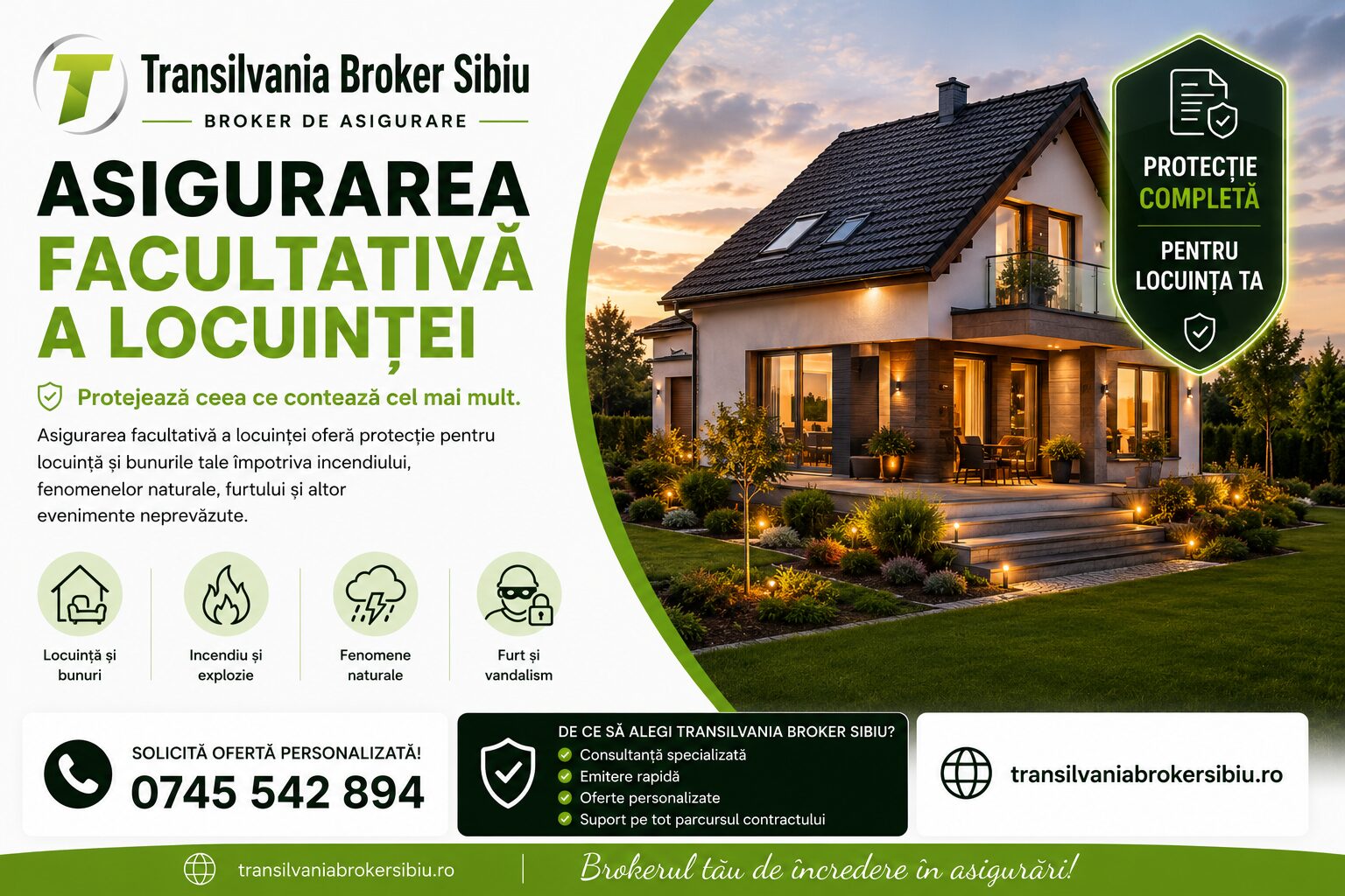 Asigurarea facultativă a locuinței
