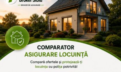 Comparator Asigurare Locuință – Transilvania Broker Sibiu Banner comparator asigurare locuință – compară ofertele de asigurare pentru locuință de la mai mulți asigurători și alege polița potrivită prin transilvania broker sibiu.