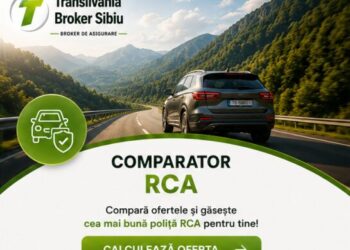 Comparator RCA – Transilvania Broker Sibiu Banner comparator rca – compară ofertele mai multor asigurători și alege cea mai bună poliță rca online prin transilvania broker sibiu.
