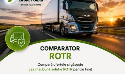 Comparator ROTR – Transilvania Broker Sibiu Banner comparator rotr – compară ofertele de asigurare rotr pentru transportatori și obține rapid cea mai bună ofertă prin transilvania broker sibiu.