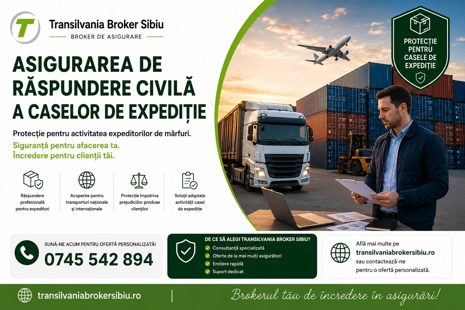 Asigurari Transilvania Broker Sibiu - Raspunderea Civila a Caselor de Expeditii 1 Raspunderea civila a caselor de expeditii