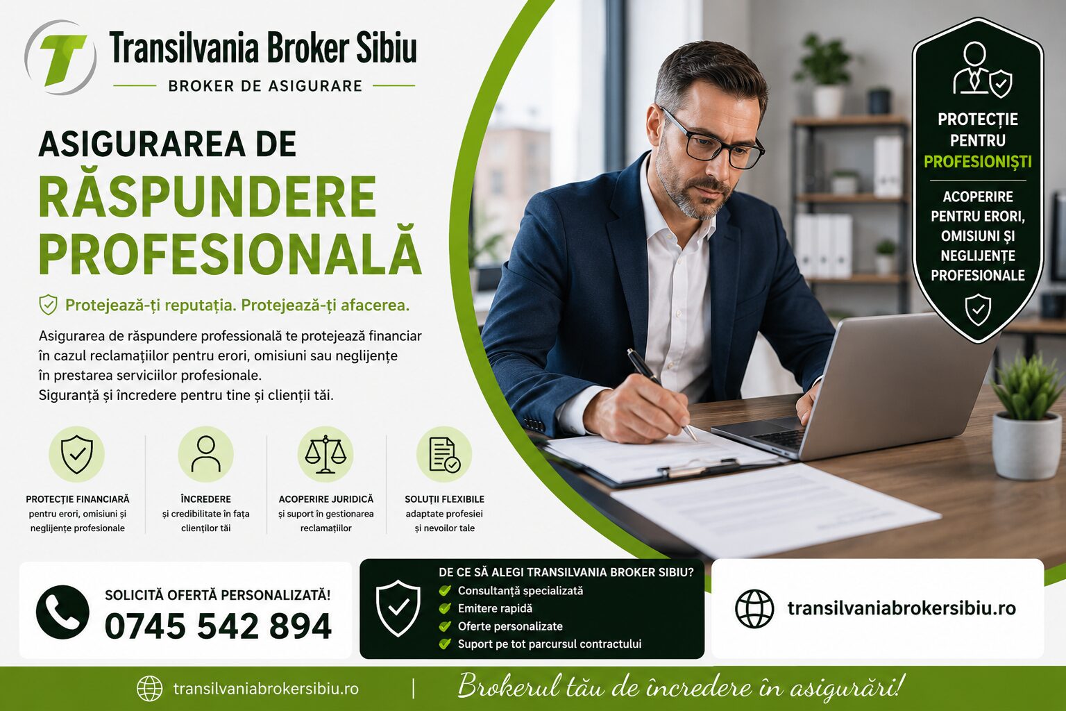 Asigurari Transilvania Broker Sibiu - Asigurarea de raspundere civila profesionala 1 Asigurarea de răspundere profesională - protecție financiară pentru erori, omisiuni și neglijență profesională | transilvania broker sibiu