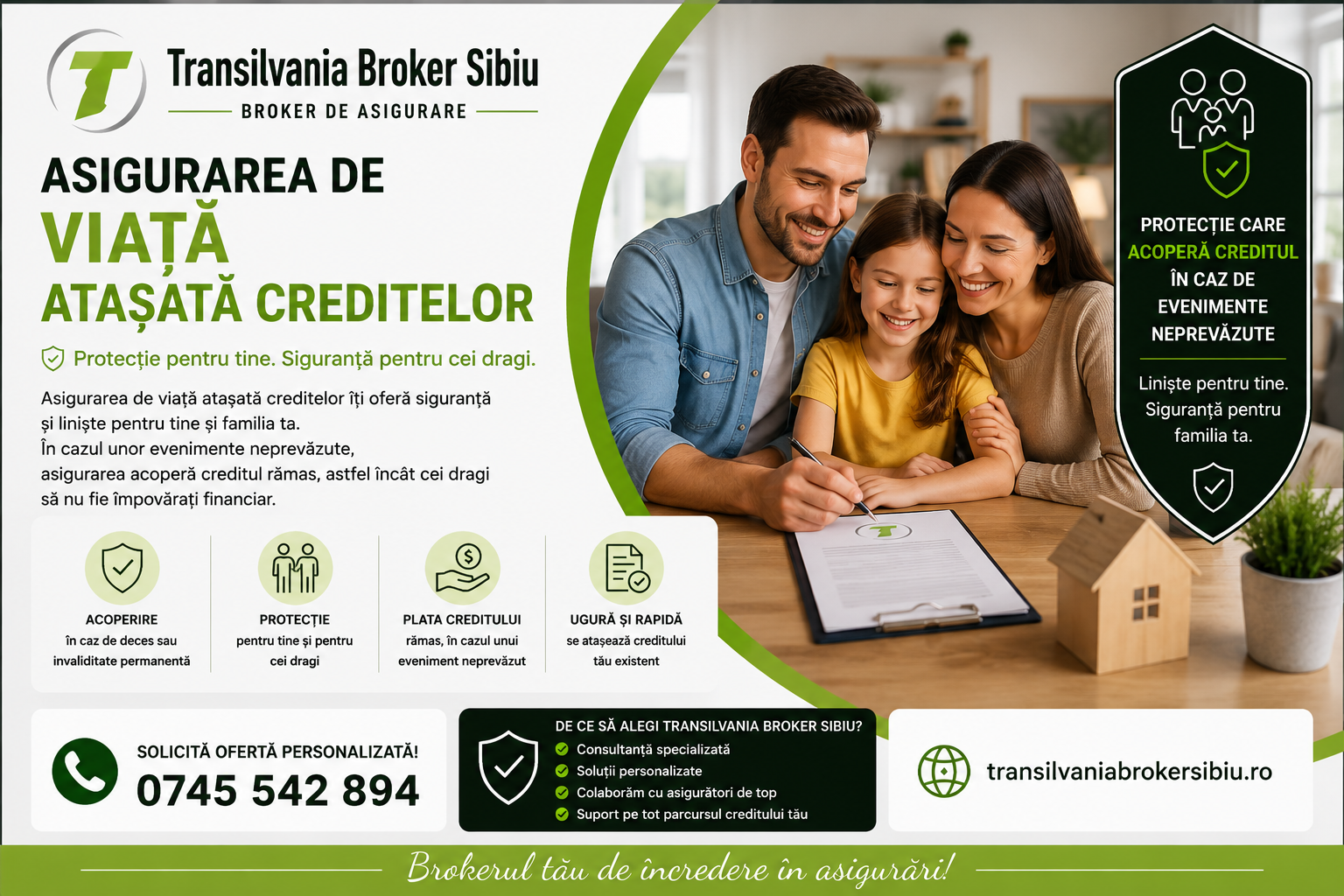 Asigurarea de viață atașată creditelor – protecție financiară pentru credit