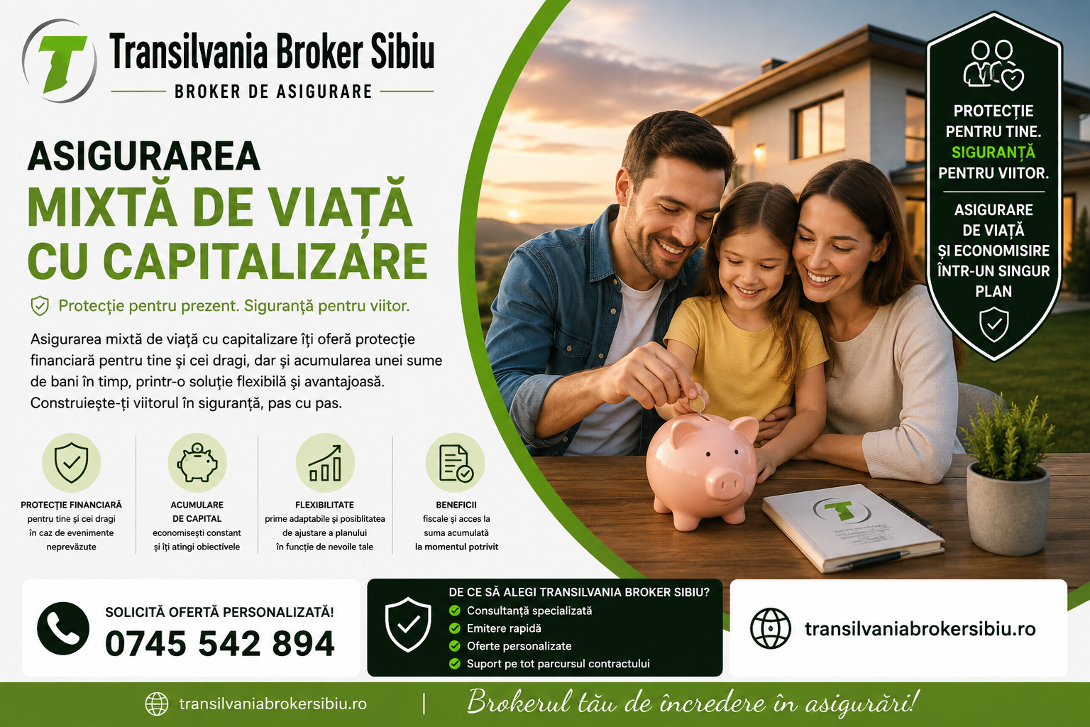Asigurari Transilvania Broker Sibiu - Asigurarea Mixta de Viata 1 Asigurarea mixta de viata cu capitalizare